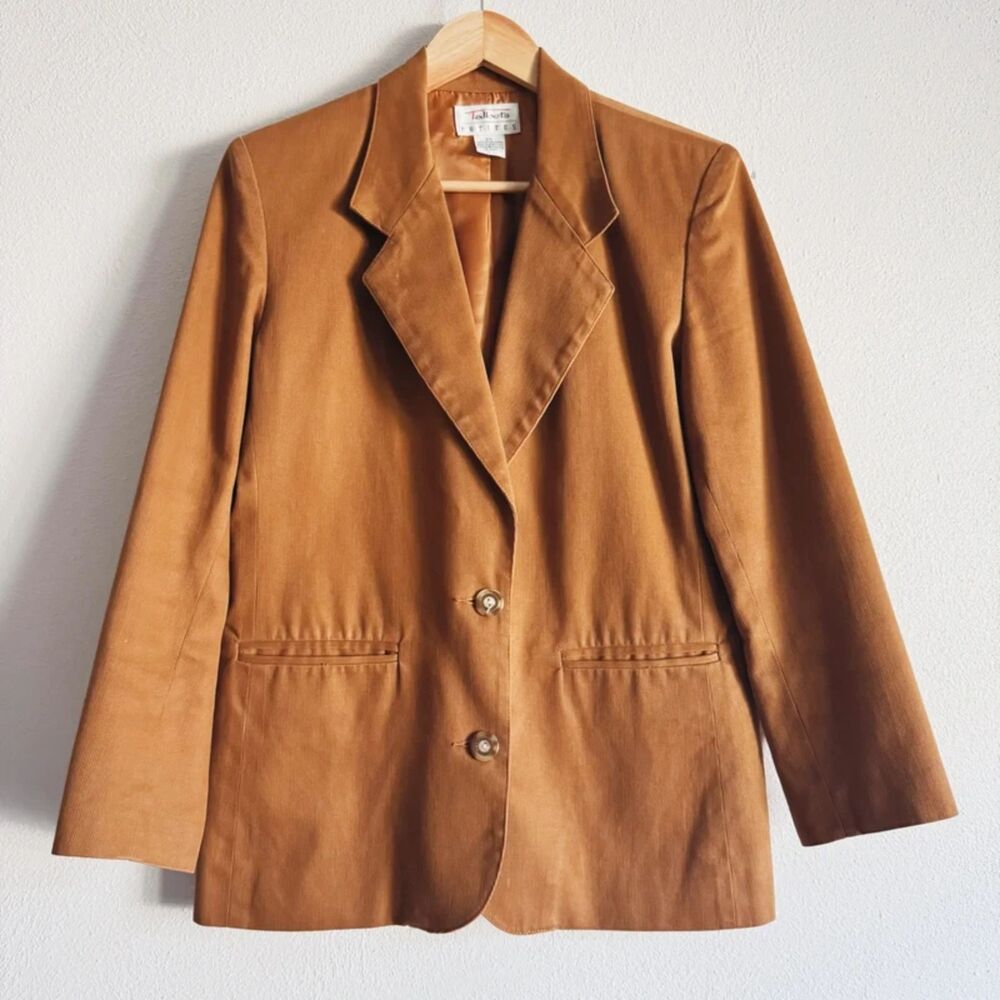90s vintage cotton blazer jacket